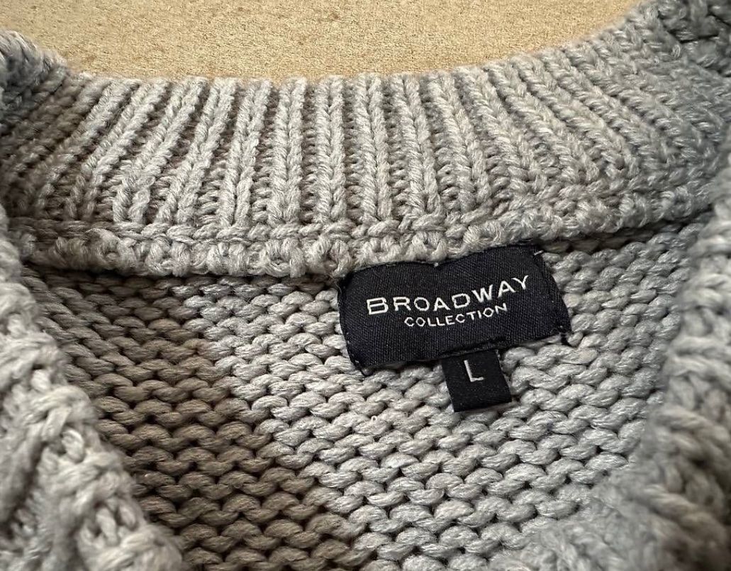 Maglioni & Felpe: Grauer Strickpullover Gr. L von Broadway – Usato da Goldau venduto da Henggi88 2
