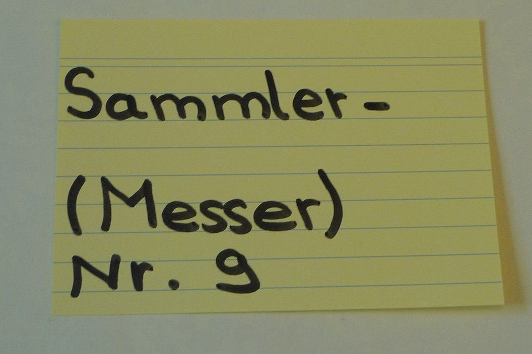 Accessori: Sammler-(Messer) Nr.9 – Usato da Bern venduto da bn1640 3