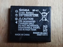1 original Sigma BP-41 Akku für DP Merrill #v2