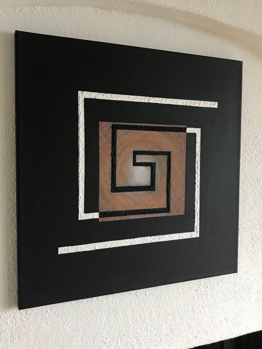 Poster & Bilder: Handgemaltes Original Bild 50 x 50 – Neu (gemäss Beschreibung) aus Gunten von starfish3 3