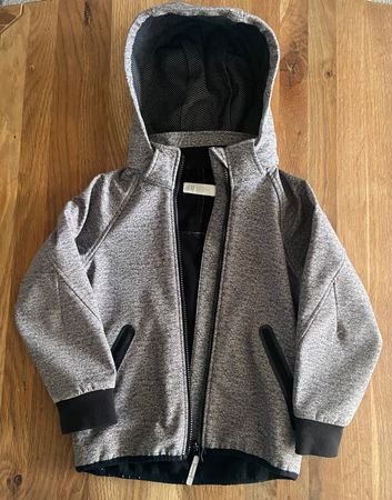 Softshell-Jacke von H&M, grau-melange, 116cm
