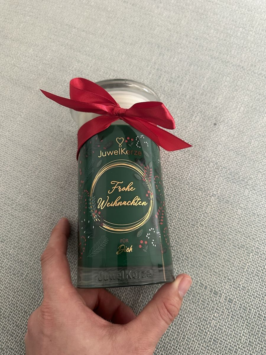 Candele: JuwelKerze Weihnachtsduftkerze   mit Schmuck – Nuovo e nell'imballaggio originale da Luzern venduto da Rky437 1
