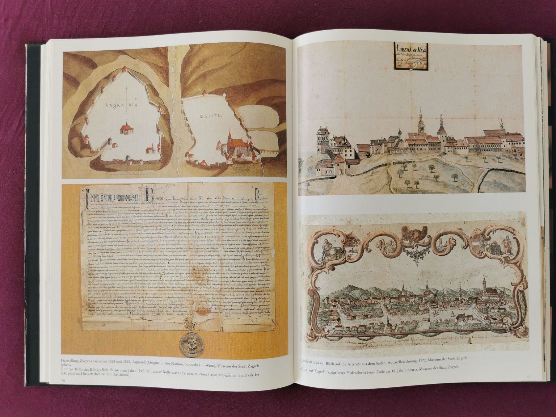 Bücher: ZAGREB    von  L.Dobronic; D.Grgec; J.Esterajhet   1993 – Gebraucht aus Gockhausen von Porcini56 3
