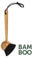 Geschirrbürste aus Bambus - Braun