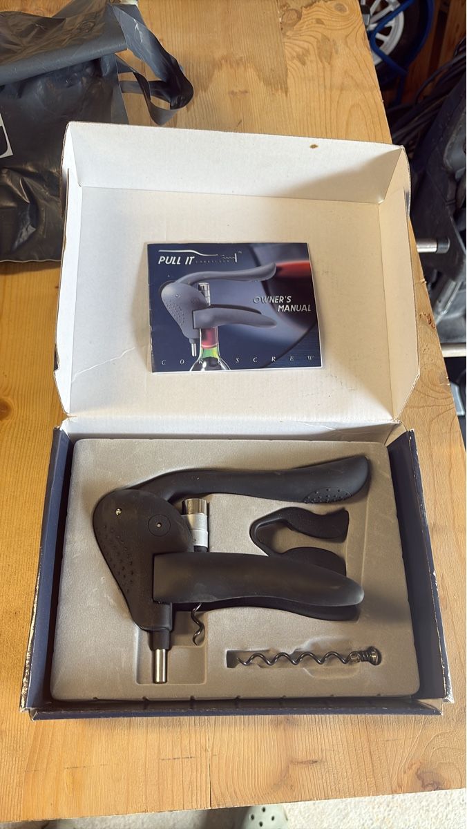 Apribottiglie & Tappi per chiusura: Pull It Korkenzieher - Neuwertig und Originalverpackt! – Nuovo (secondo la descrizione) da Rüti b. Büren venduto da Haro7410