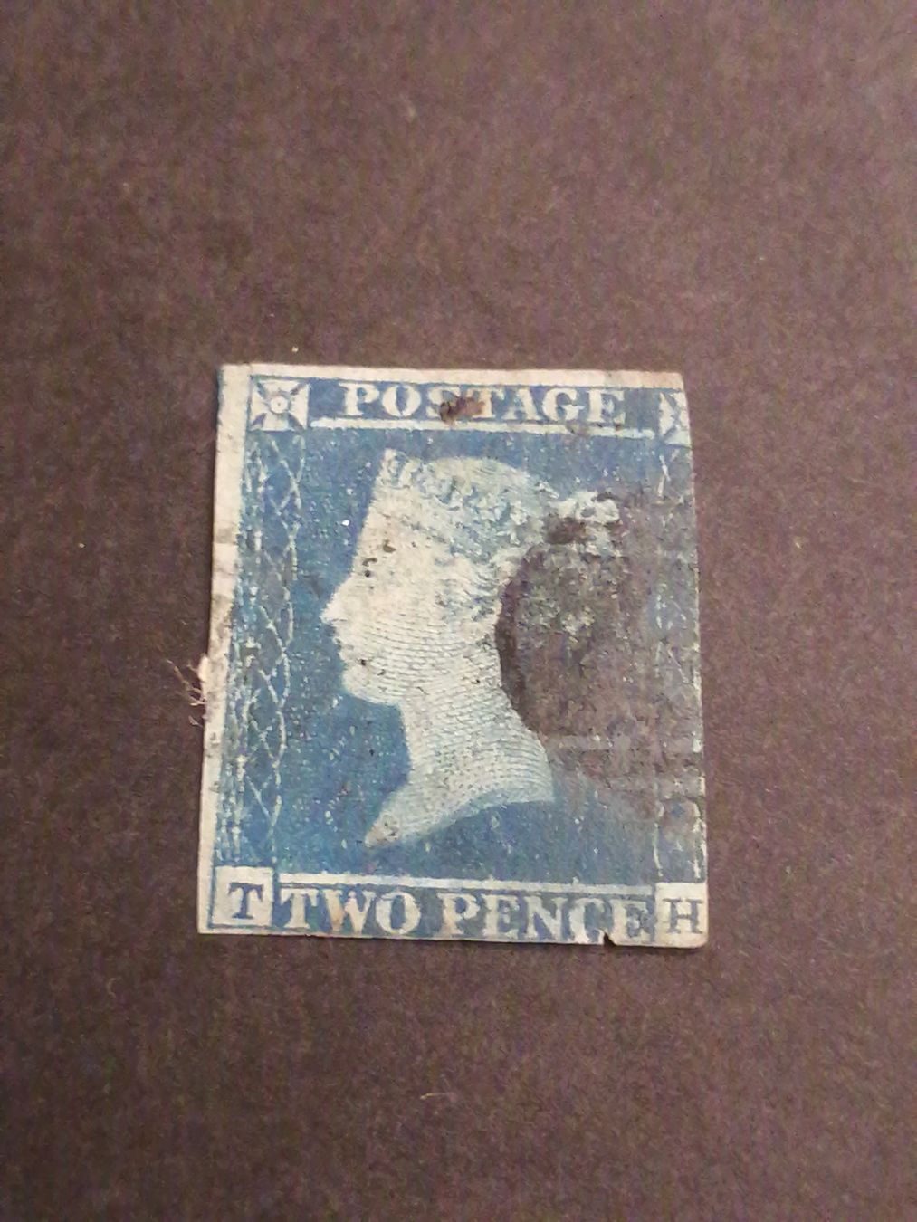 Tutti i francobolli: Two Pence Blue 1841  – Usato da Happerswil venduto da tschergi