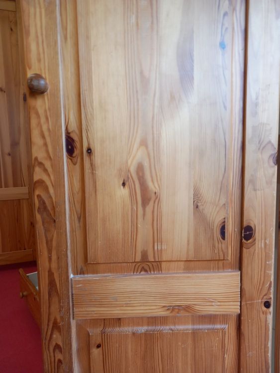 BATHVEVE Vintage Wandschrank - Mehrfachregal Mit Doppeltüren Für Wohnzimmer