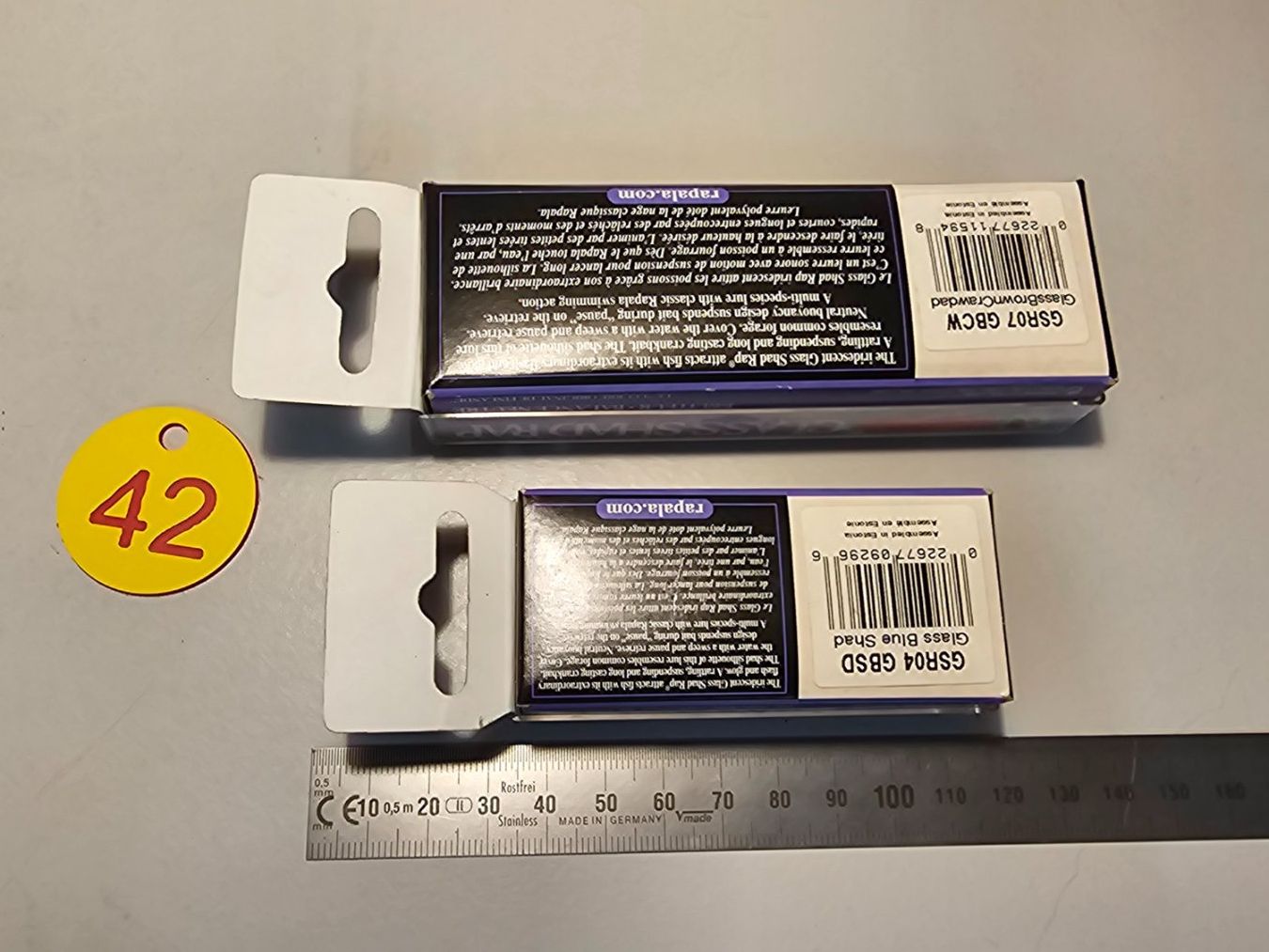 Rapala Esche: Rapala Wobbler Glas Shad Rap 2er Set 4cm 7cm – Nuovo e nell'imballaggio originale da Abtwil SG venduto da Fischerei_Artikel 1