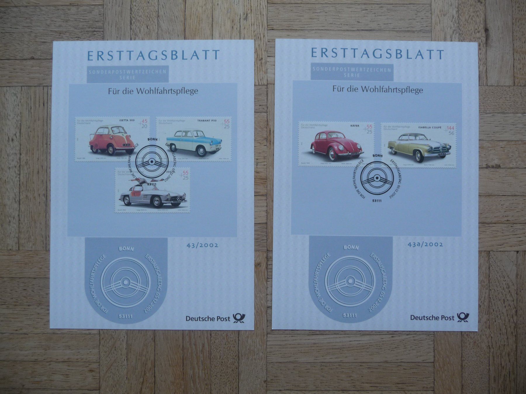 Alle Briefmarken: BRD, Ersttagsblätter 2002 ( 1 - 49 ) – Neu (gemäss Beschreibung) aus Zürich von Edje 5