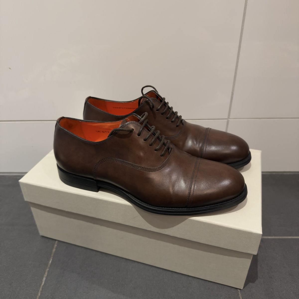 Santoni Scarpe da uomo: Santoni Oxford Schuhe Grösse 41 – Usato da Ulisbach venduto da Mithrandirr