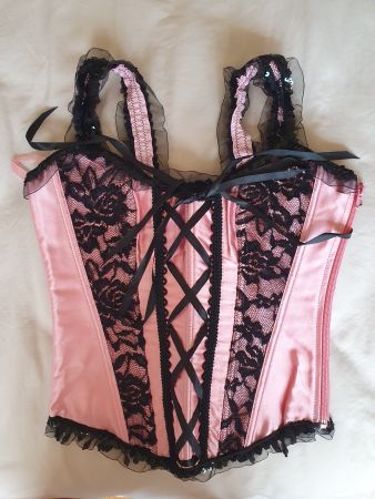 Rosa Corsage Gr S *neu*