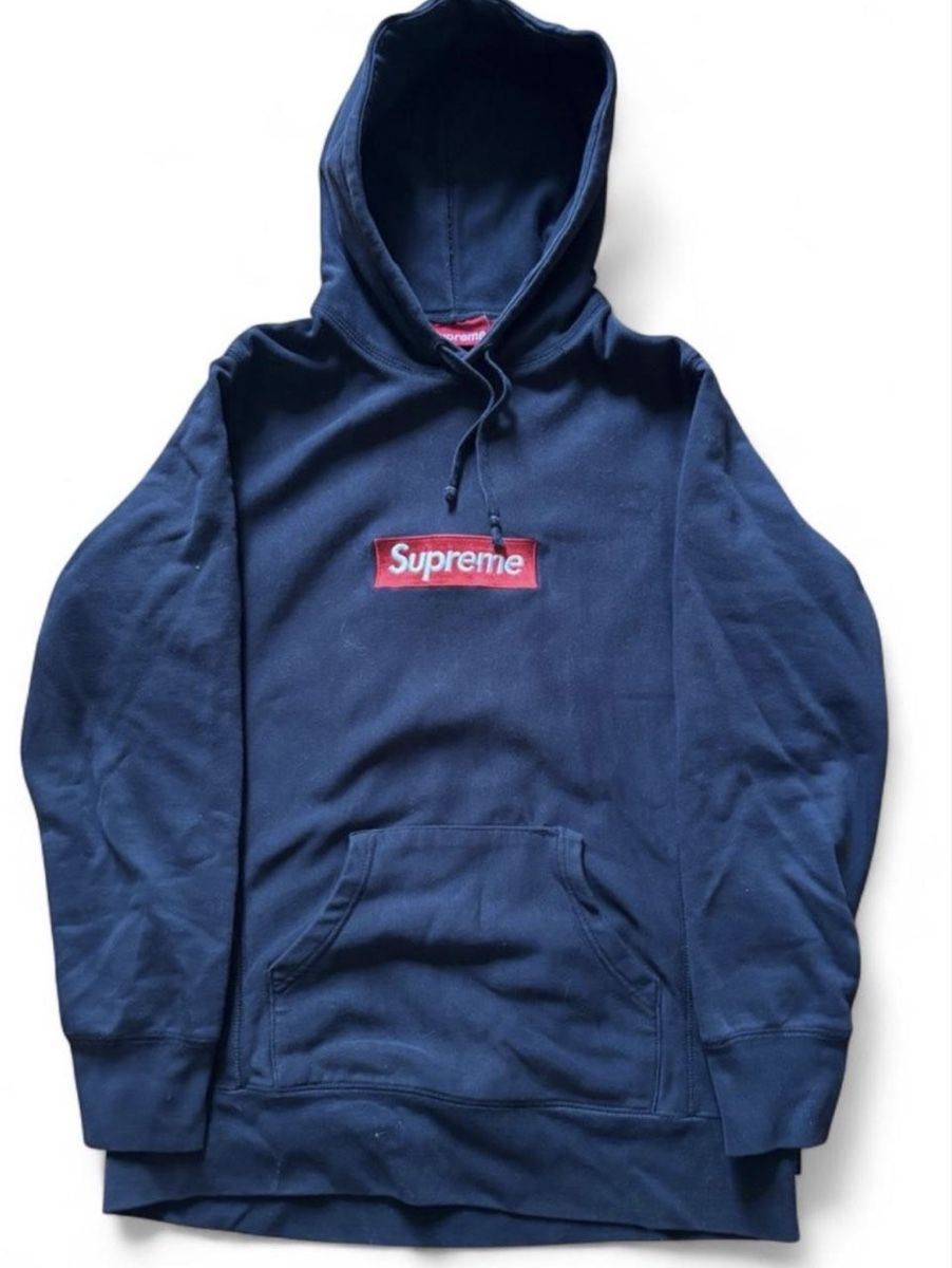 Maglioni & Felpe: Navy Supreme Box Hoodie – Nuovo (secondo la descrizione) da Itingen venduto da murmelis003
