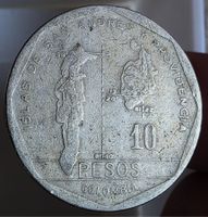 KOLUMBIEN 10 PESOS 1981