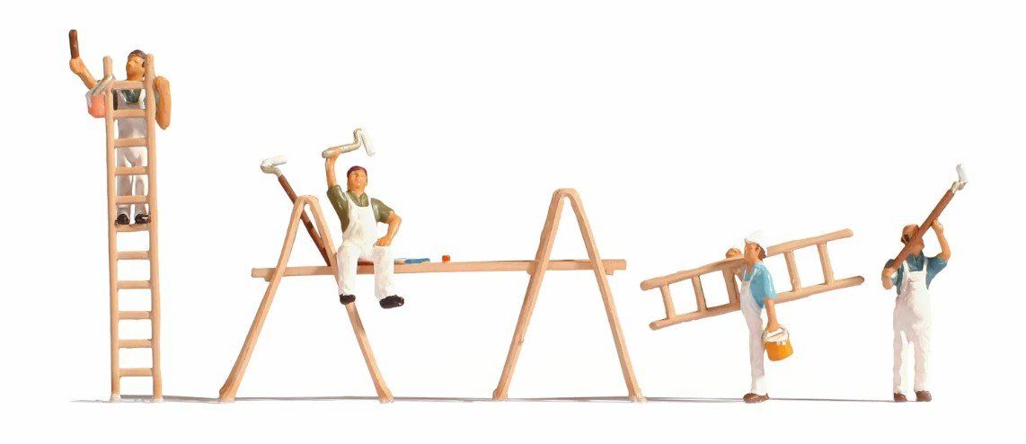 Noch Modelleisenbahnen: NOCH 15056 H0 Maler – Neu und originalverpackt aus Neukirch an der Thur von MoBa-Artikel