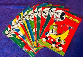 MICKY MAUS Antik! 15er Konvolut 1970!/ohne Bons