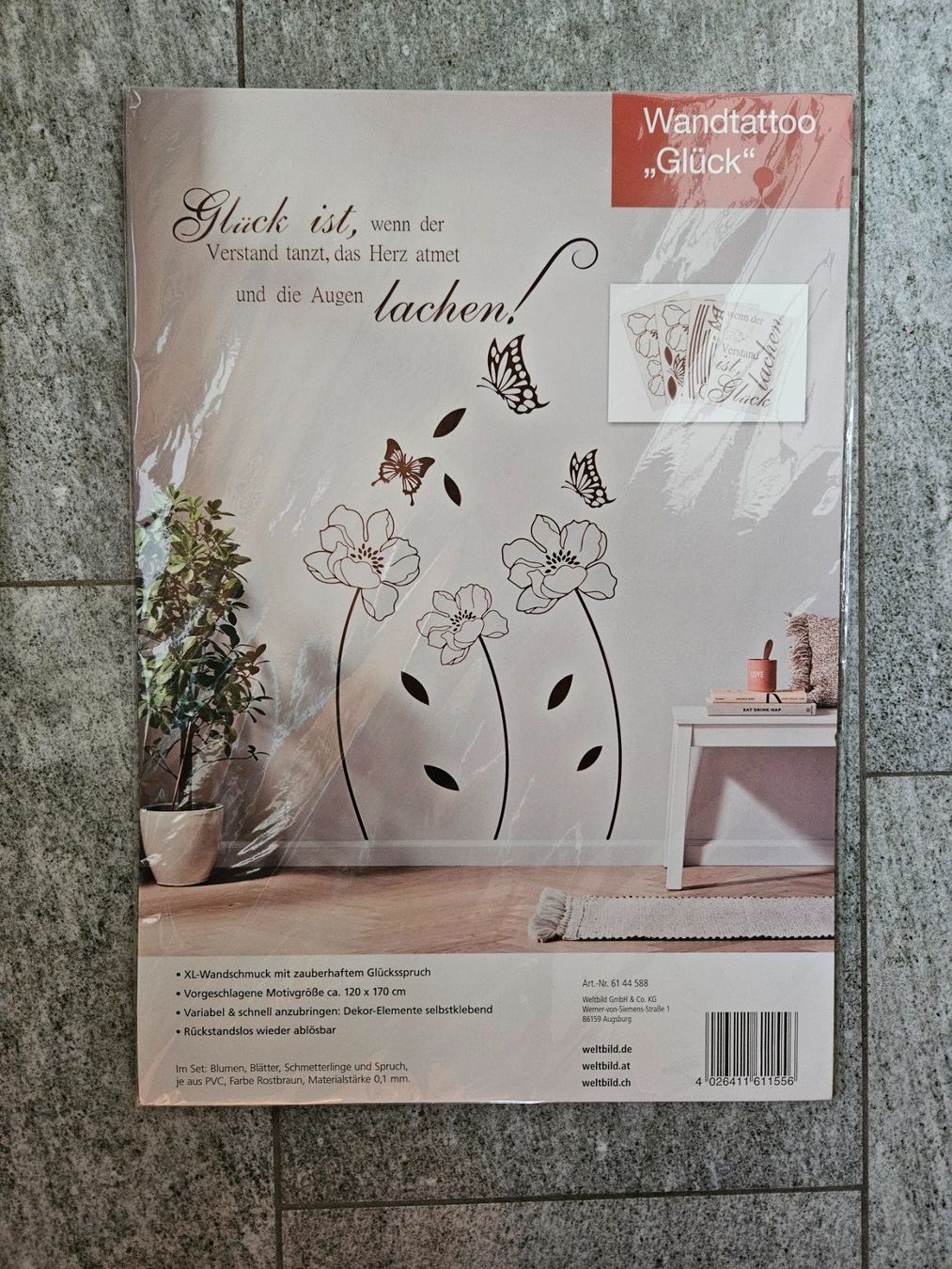 Foto & Immagini: Wandtatoo «Glück» – Nuovo e nell'imballaggio originale da Staffelbach venduto da Frisco77
