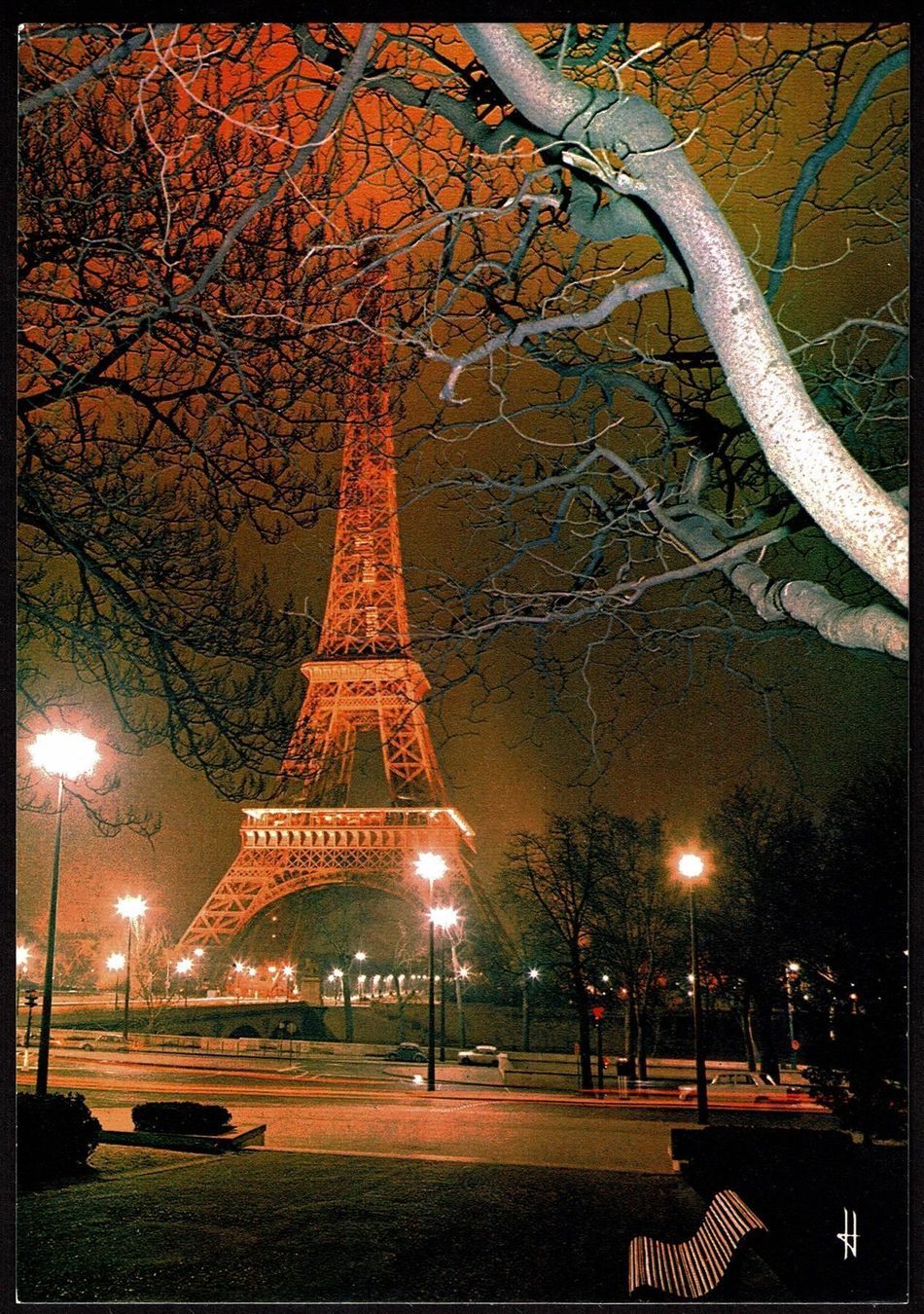 Cartes postales: AK Paris, Eiffelturm – D'occasion à Basel par Falconis