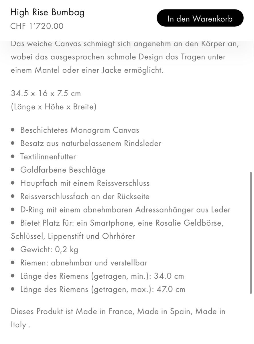 Louis Vuitton Borse da donna: Bumbag LV – Nuovo (secondo la descrizione) da Konolfingen venduto da Sonnenblu0 4