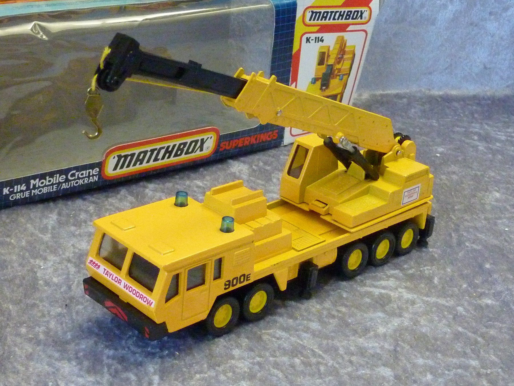Matchbox Modellini d'auto: Autokran Superking K-114 Matchbox – Nuovo (secondo la descrizione) da Dürrenäsch venduto da modellautos4you 2