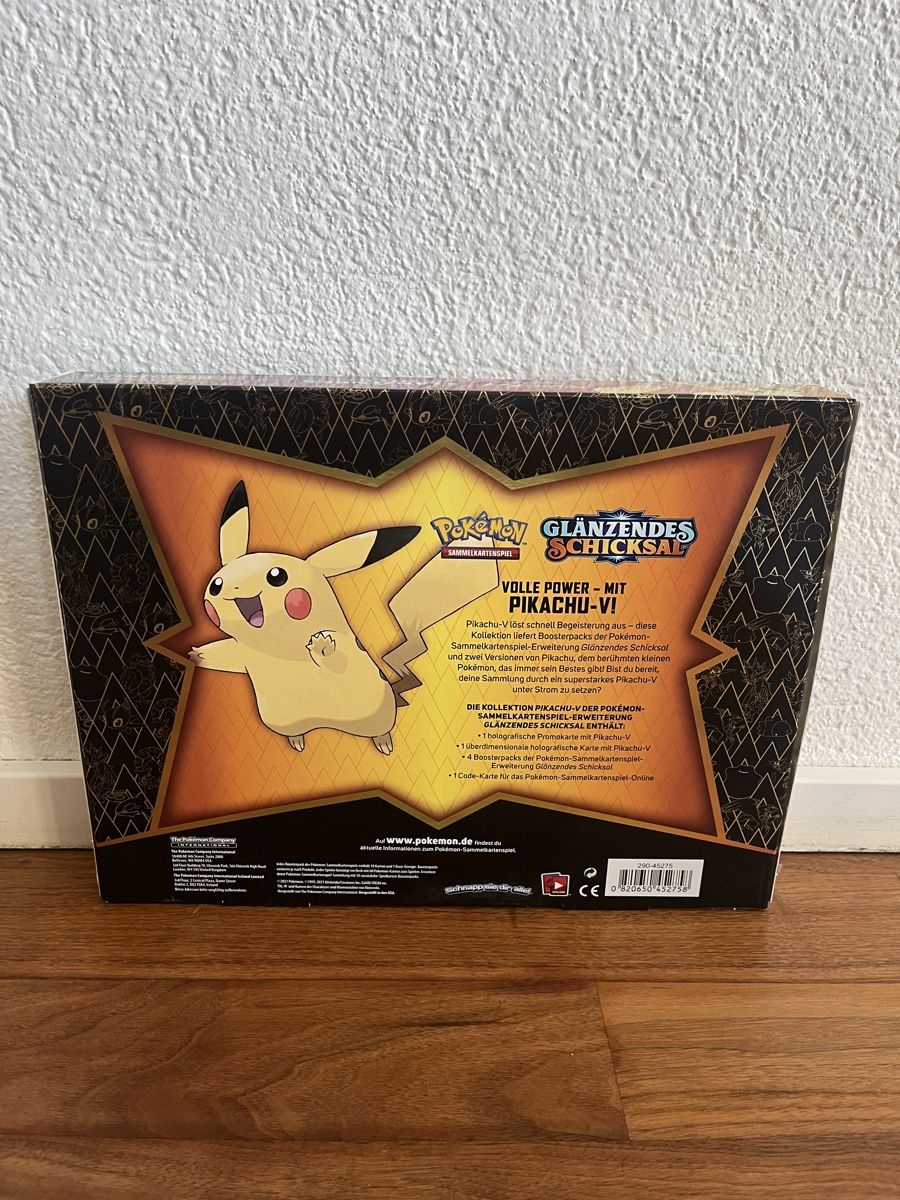 Pokémon Carte collezionabili: Pokémon Glänzendes Schicksal Pikachu V Kollektion – Nuovo e nell'imballaggio originale da Buochs venduto da n0.w0 1