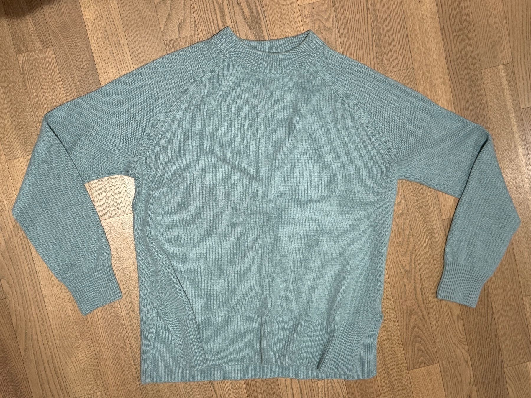H&M Maglioni & Felpe: H&M 100% Kaschmirpullover blau L ( aber ehr eine s/m) – Usato da Ottenbach venduto da Suni_82 1