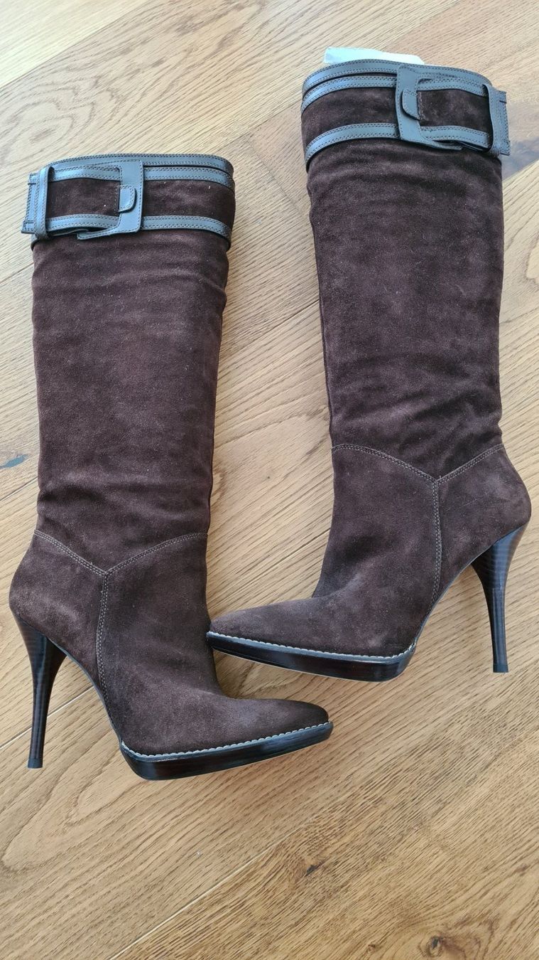 Scarpe da donna: Nine West Wildleder-Stiefel 41 / US 10 – Usato da Jona venduto da hen_7fyc 4