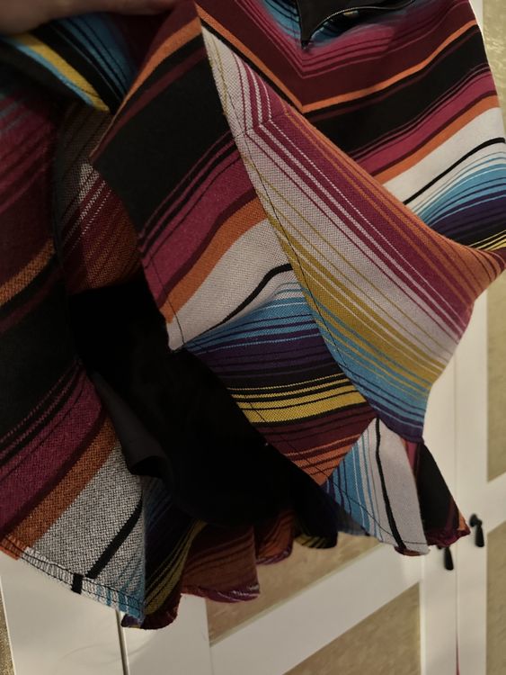 Fabulous chevron wool mix skirt 9