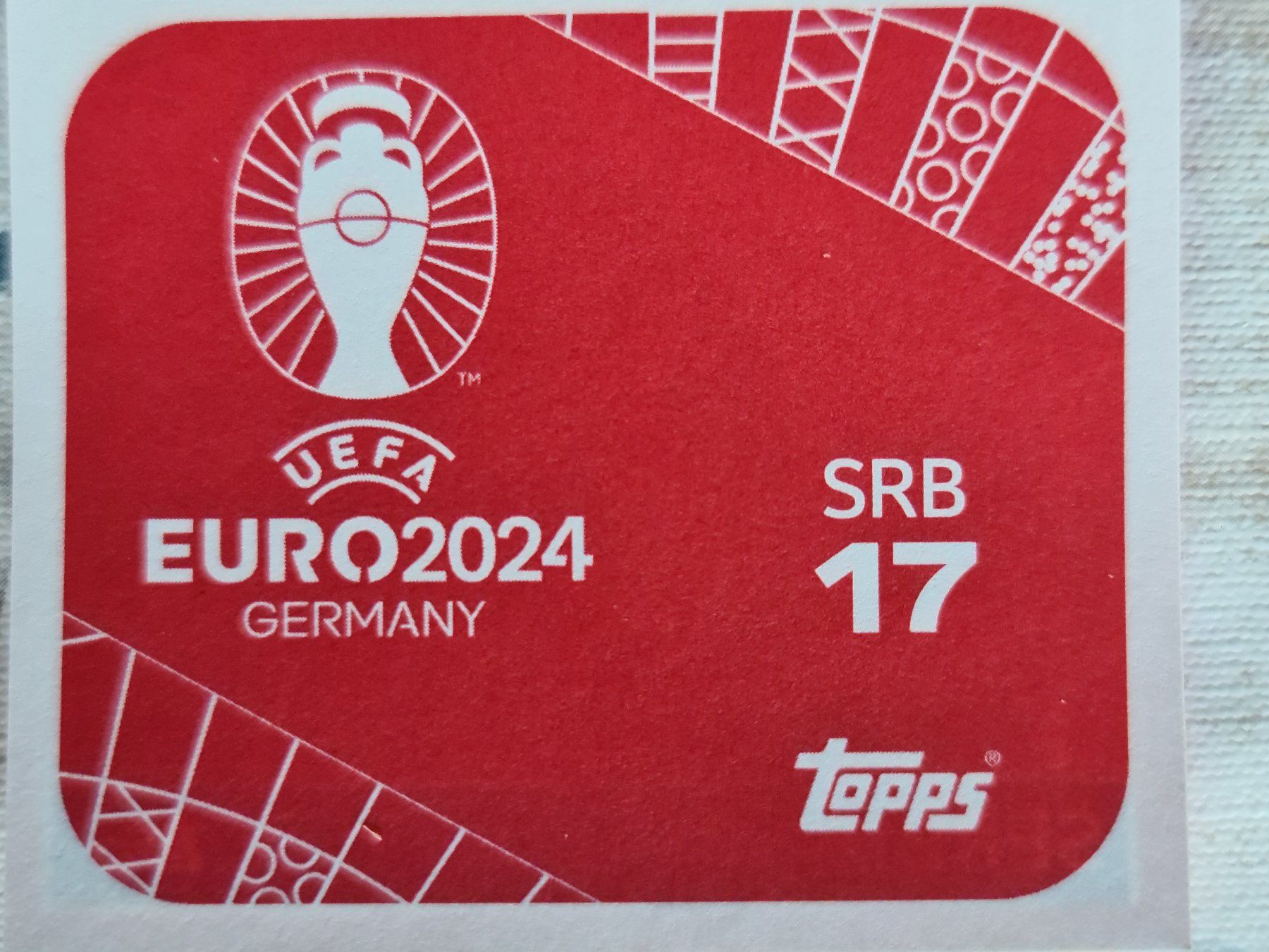 Topps Carte collezionabili: Topps EURO2024 SRB 12 – Nuovo e nell'imballaggio originale da Dintikon venduto da Prime-shop 1