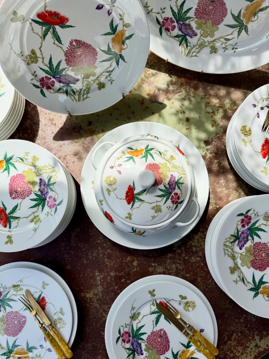 Set di piatti: Raynaud Limoges Dioraflor by CERALENE. – Nuovo (secondo la descrizione) da Le Sentier venduto da dar_hb62 3