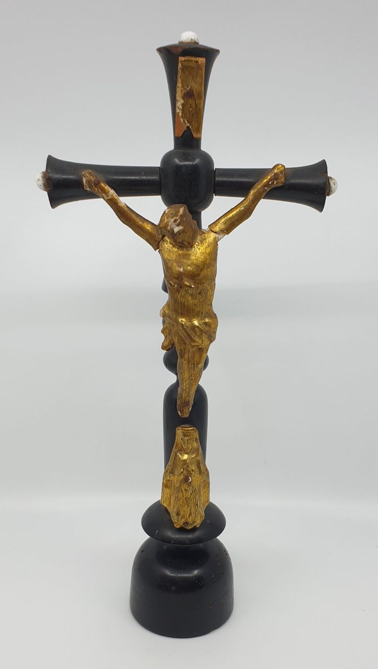 Sculture & Statue: Jesus am Kreuz, Holzfigur – Usato da Emmen venduto da Brockofsky