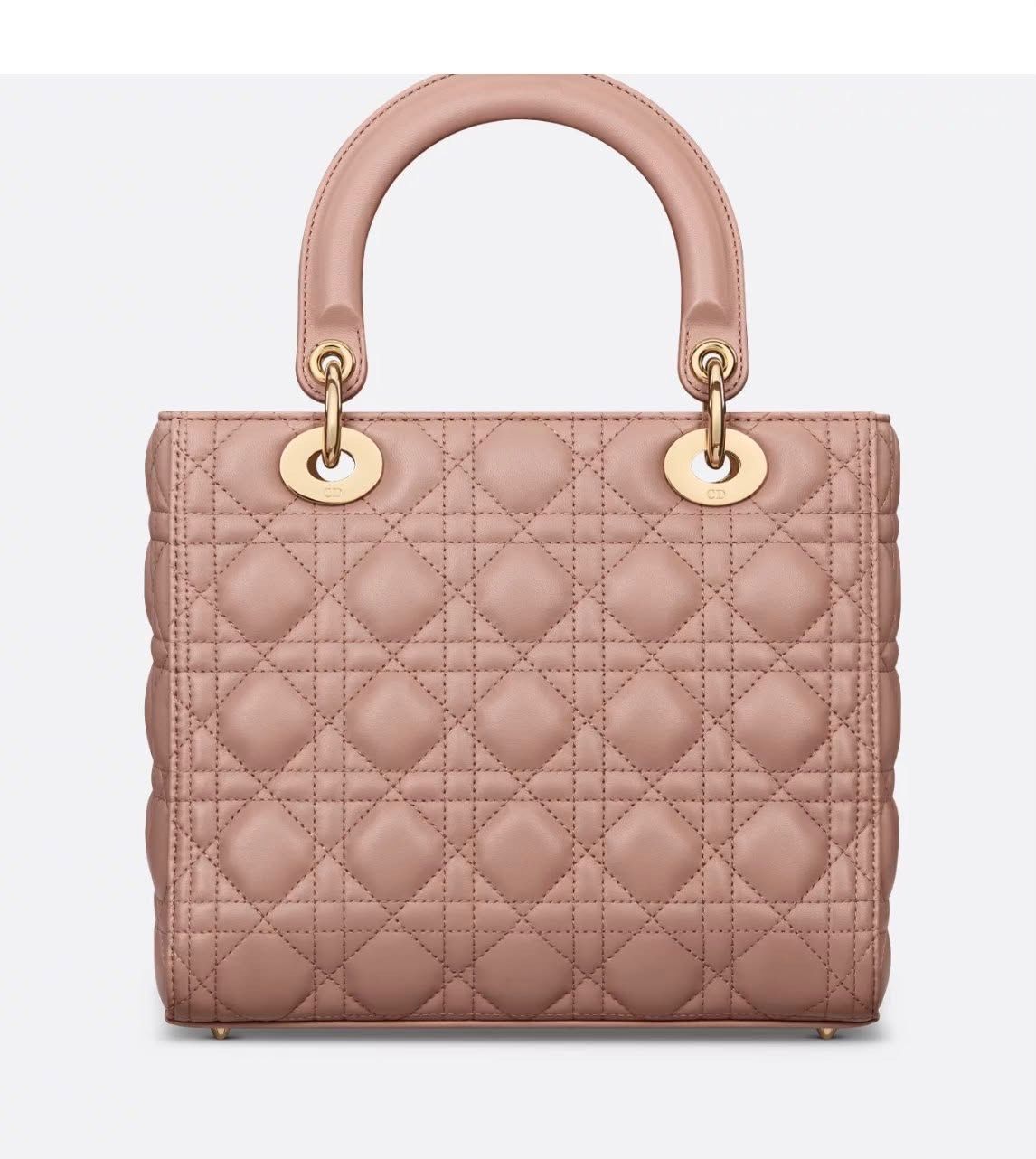Dior Taschen für Damen: Originale Dior Lady Medium Handtasche – Gebraucht aus Kastanienbaum von swi_8n56