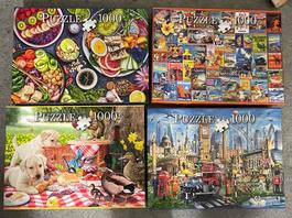 4x Puzzle 1000