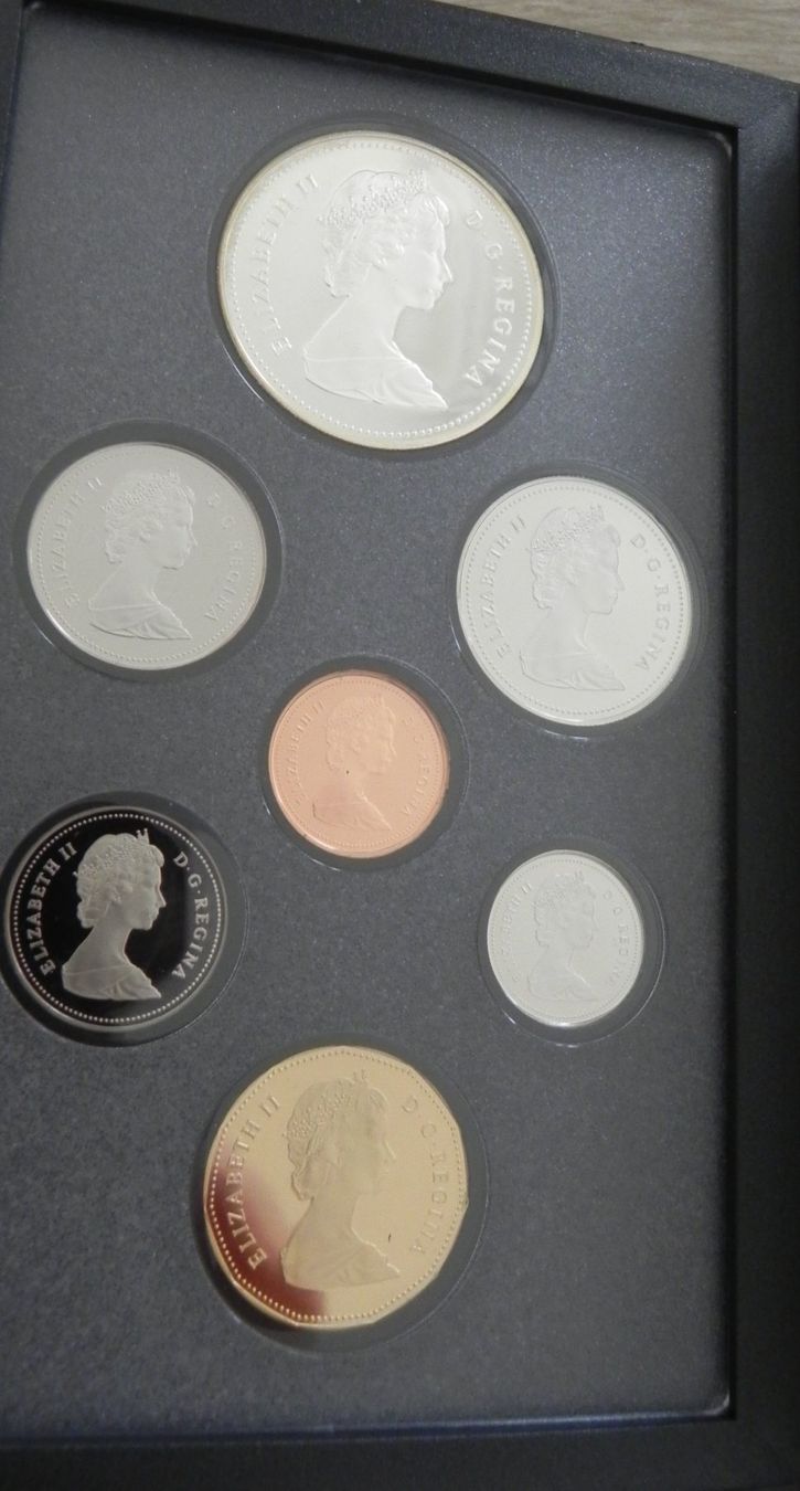 Toutes les monnaies: Original Münzenset - Mintset- Canada 1989 Proof - PP – Neuf avec emballage d'origine à Biel/Bienne par Gogolozi 7