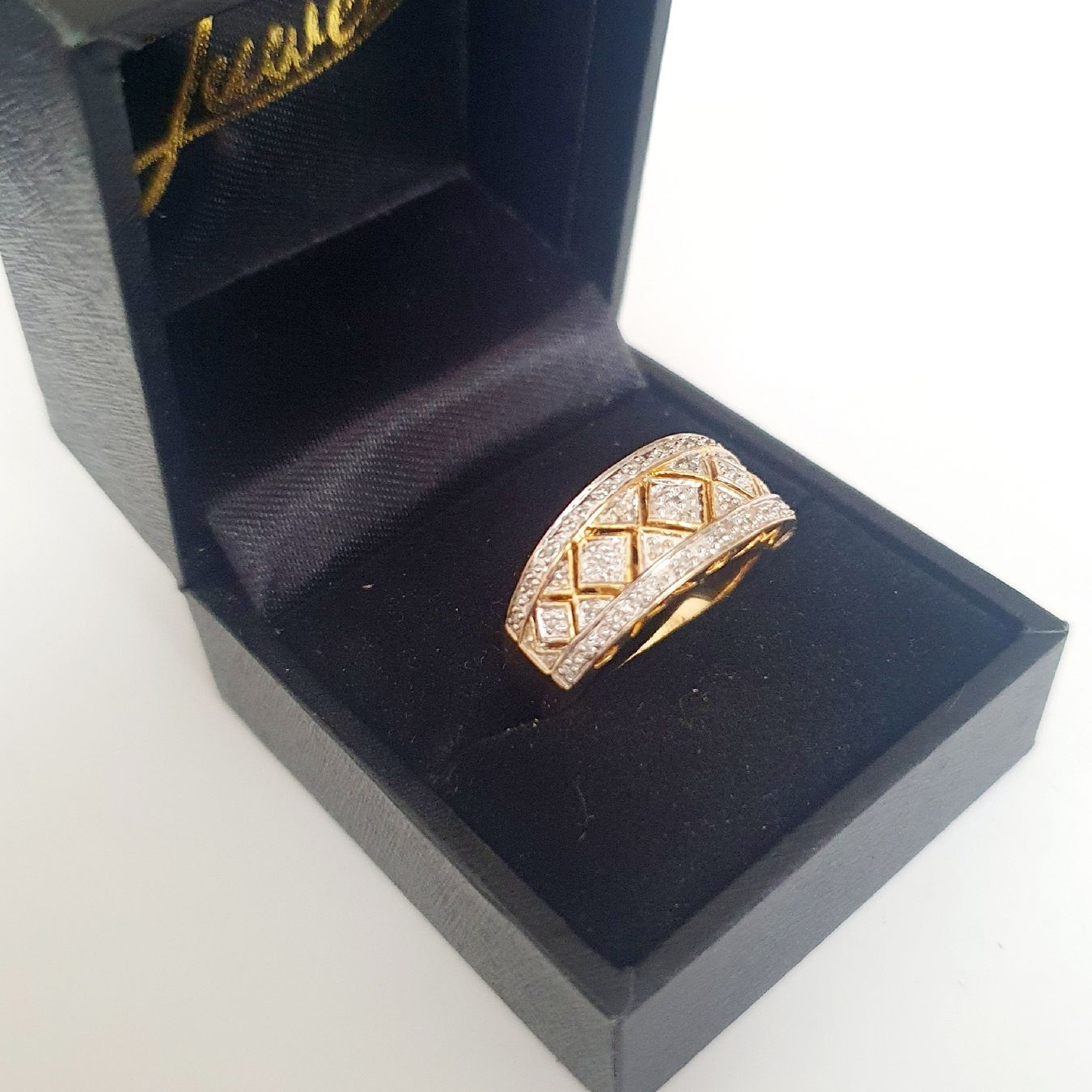 Anelli: Silber Ring 925 in Gold Grösse 17.4 mm, – Usato da Kreuzlingen venduto da Wunderkiste123 5