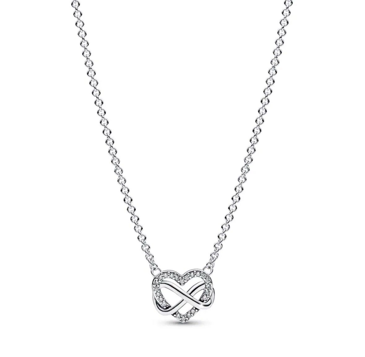 Pandora Catenine: collier Pandora cœur infini – Nuovo e nell'imballaggio originale da Fribourg venduto da ers_rm85