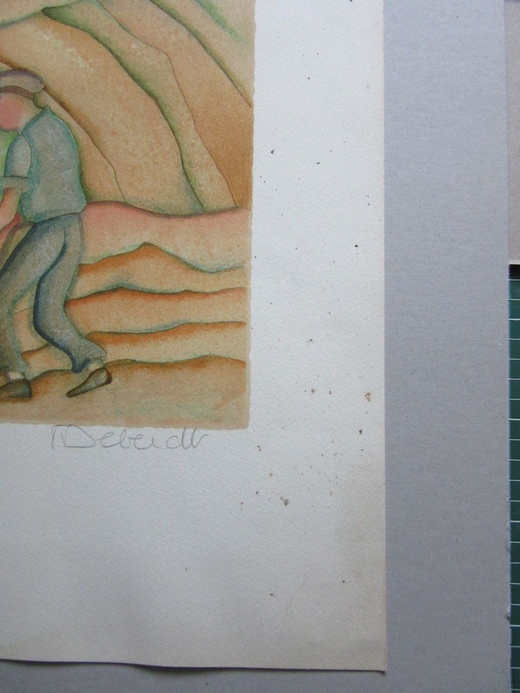 Grafica & Litografie: FRANCOISE DEBARDT LITHOGRAPHIE – Usato da Gersau venduto da grafik-kunst 5