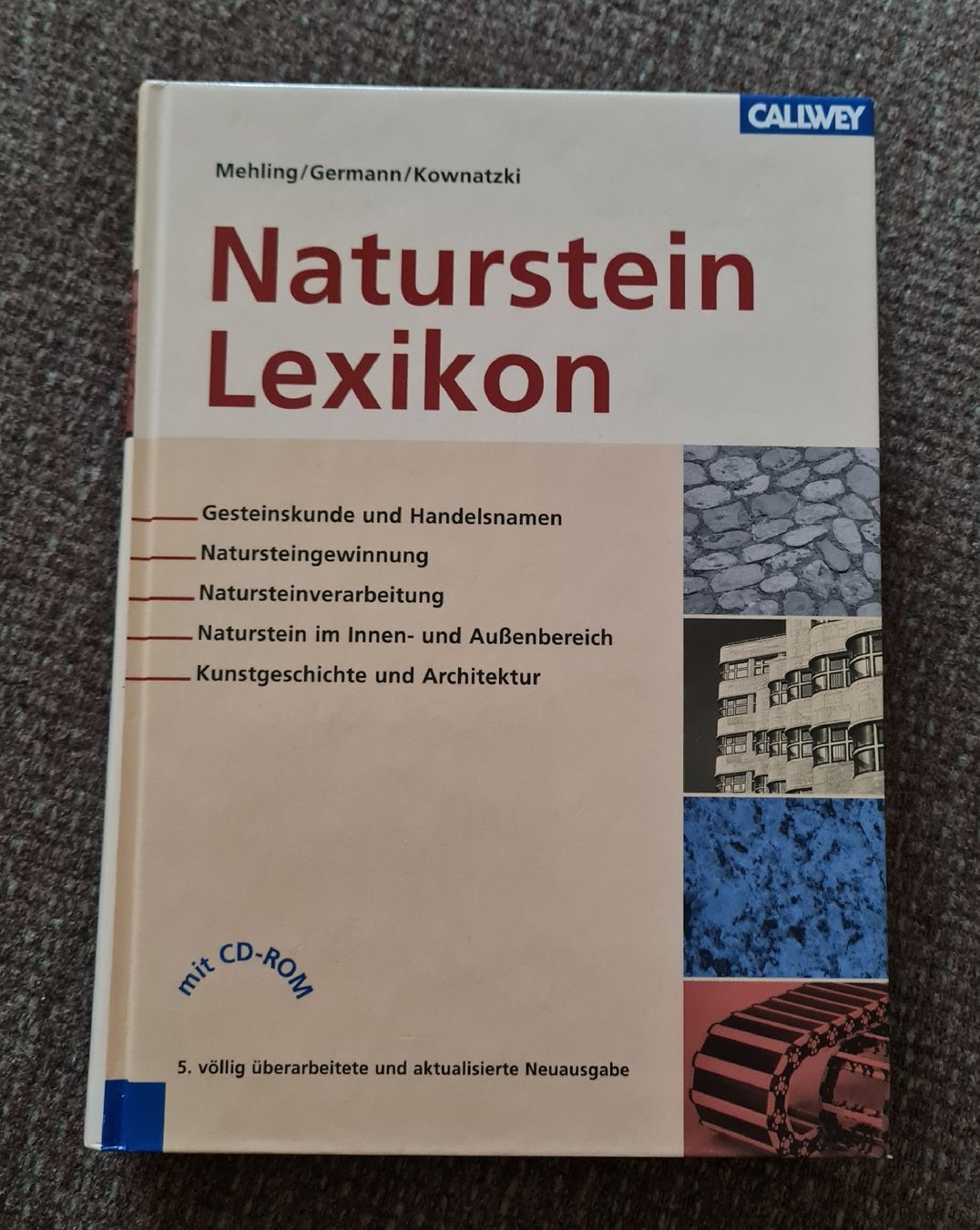 Libri: Naturstein Lexikon  – Usato da Basel venduto da Piscosour01