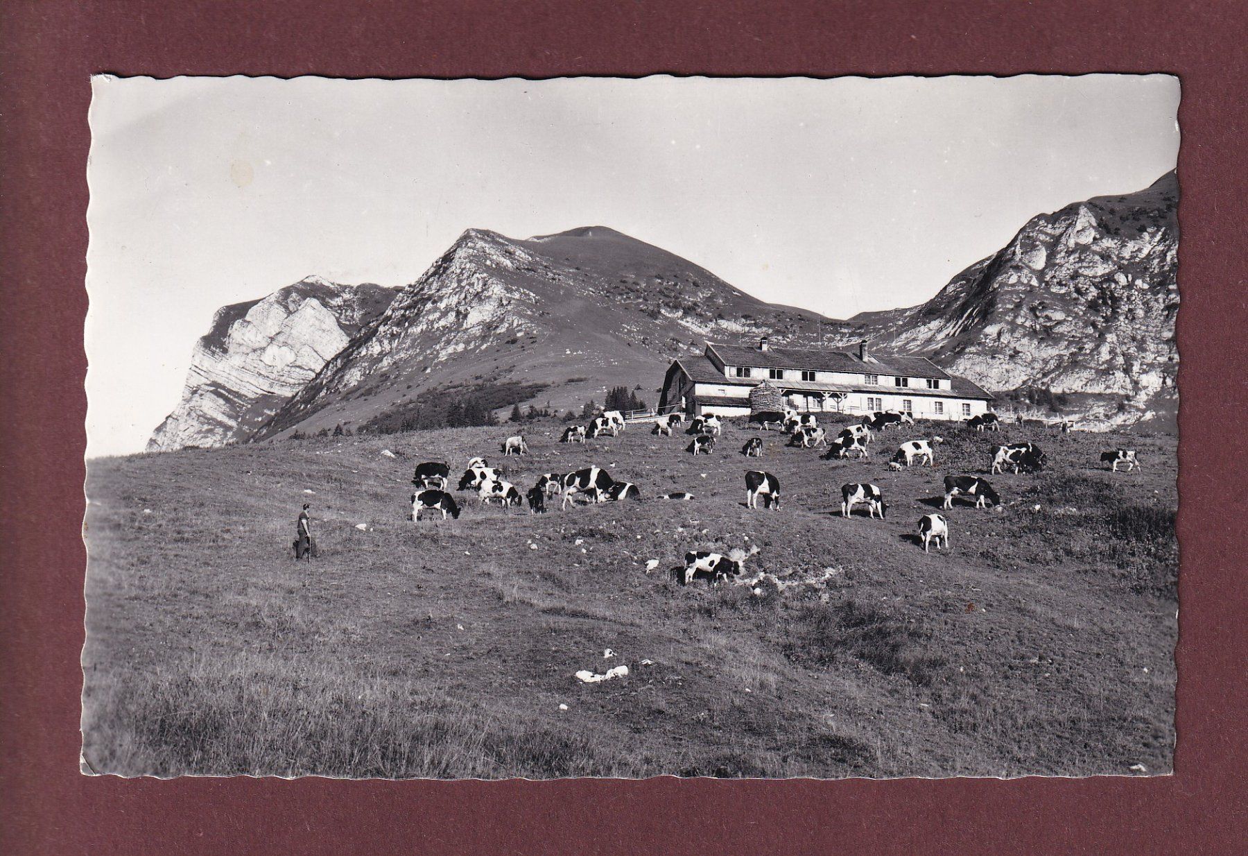 Cartoline postali: Chalet du GROS PLANE - Moléson - 1971 – Usato da Pully venduto da nicecards