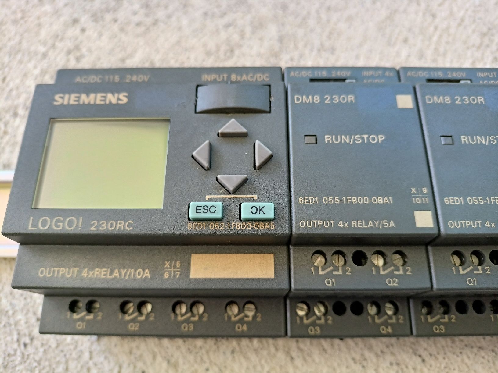 Siemens Logo! 230RC mit 3 DM8 230R (Gebraucht) in Hunzenschwil für CHF ...