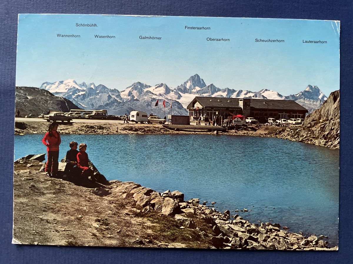 Cartoline postali: Alte Ansichtskarte Nufenenpass - wunderschöne Erinnerung! – Usato da Neuhausen am Rheinfall venduto da Arielle55
