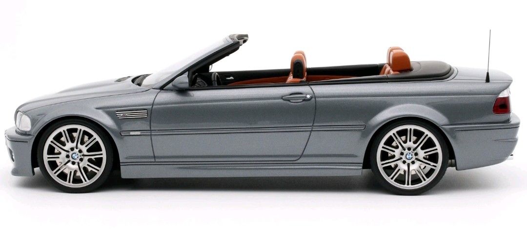 BMW Modellini d'auto: BMW E46 M3 Convertible Silver Grey A08 2004 OTTO-MOBILE – Nuovo e nell'imballaggio originale da La Joux FR venduto da Pepere5