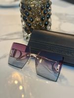 Dior 30Montaigne S7U  Quadratische Sonnenbrille Lila & Rosa