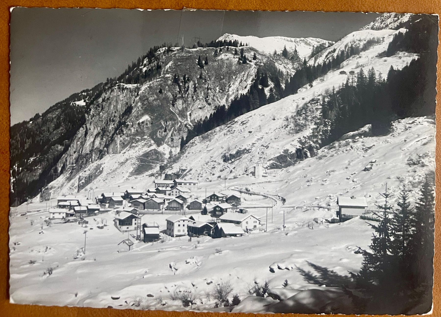 Cartoline postali: AUSSERFERRERA - Val Ferrera - 1969 – Usato da Lutry venduto da Ediego