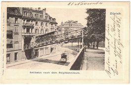 Zürich - Standseilbahn Polytechnikum