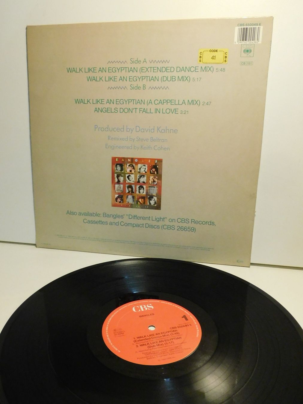 Dischi in vinile: LP Schallplatte Bangles Walk like a Egyptian - Schallplatte – Usato da Sursee venduto da 76 2