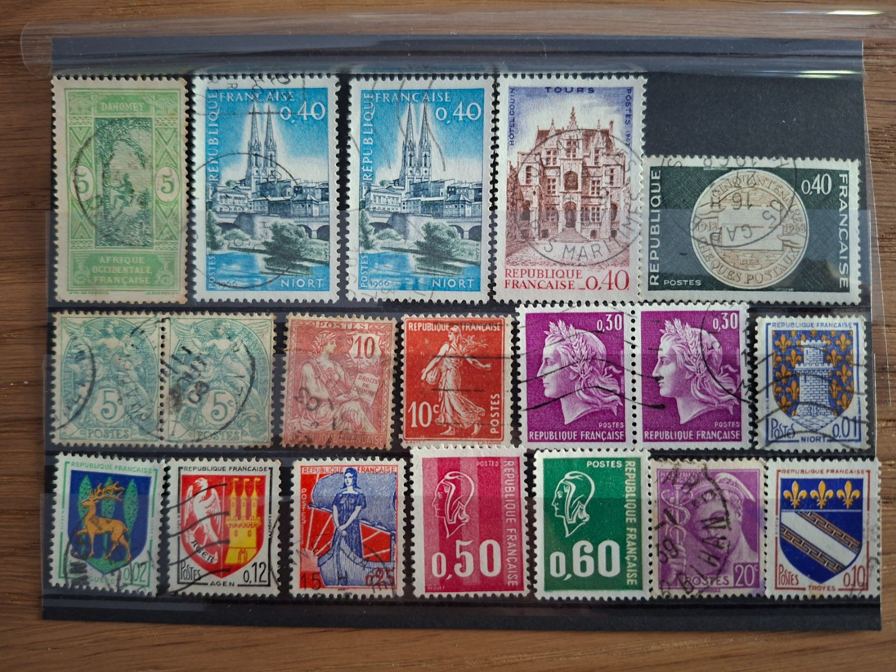 Alle Briefmarken: Briefmarken: Francaise – Gebraucht aus Hinterkappelen von 1399