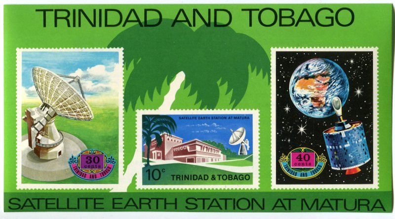 Tutti i francobolli: Block "Raumfahrt". Trinidad und Tobago – Nuovo e nell'imballaggio originale da Basel venduto da Butsch5