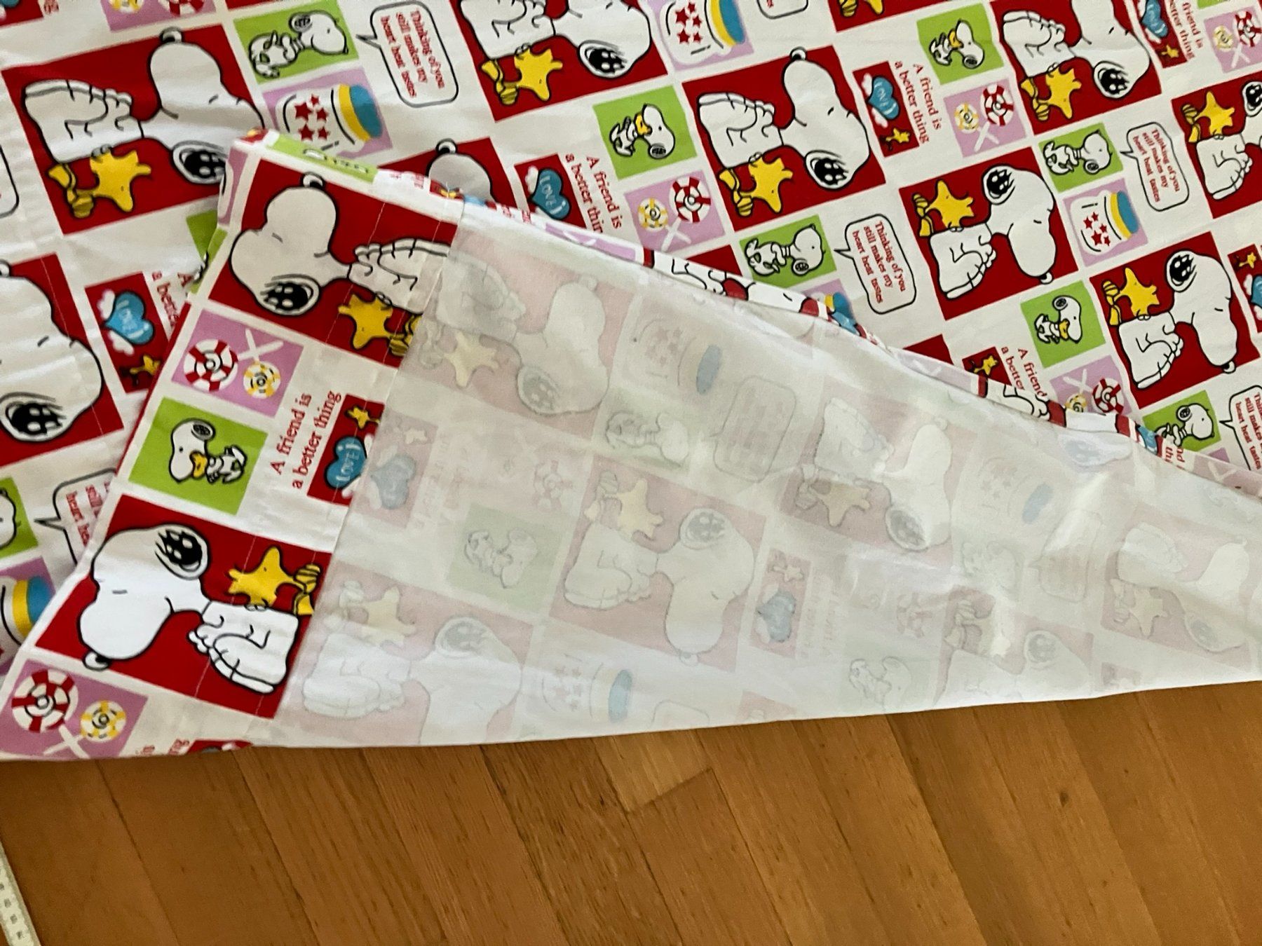 Tende: Vorhänge / 1 paire de rideaux snoopy – Usato da Corminboeuf venduto da Syl03 2