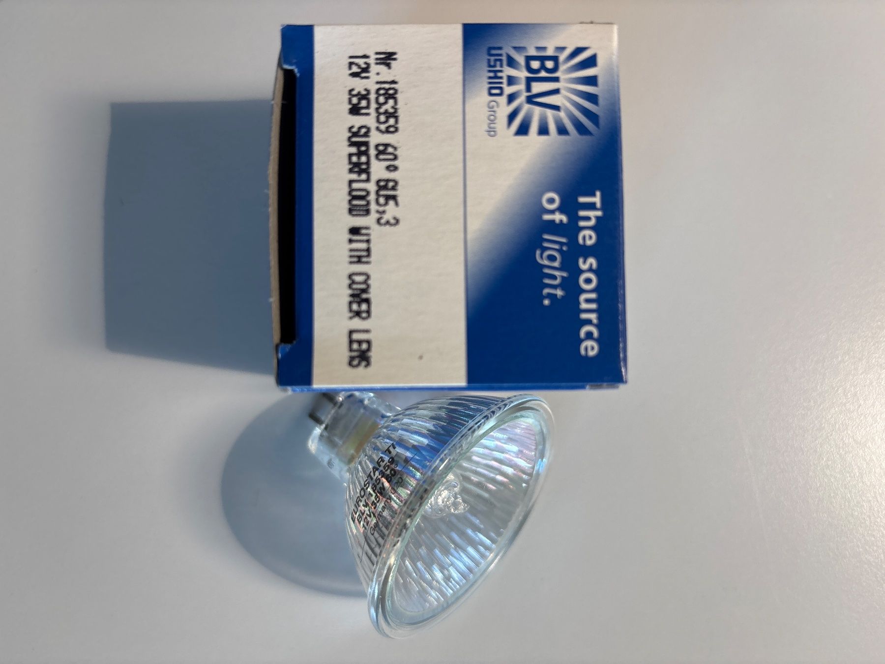 Lampade: Halogenreflektor BLV 12V 50W GU5.3 60grad – Nuovo e nell'imballaggio originale da Kirchleerau venduto da koerbel
