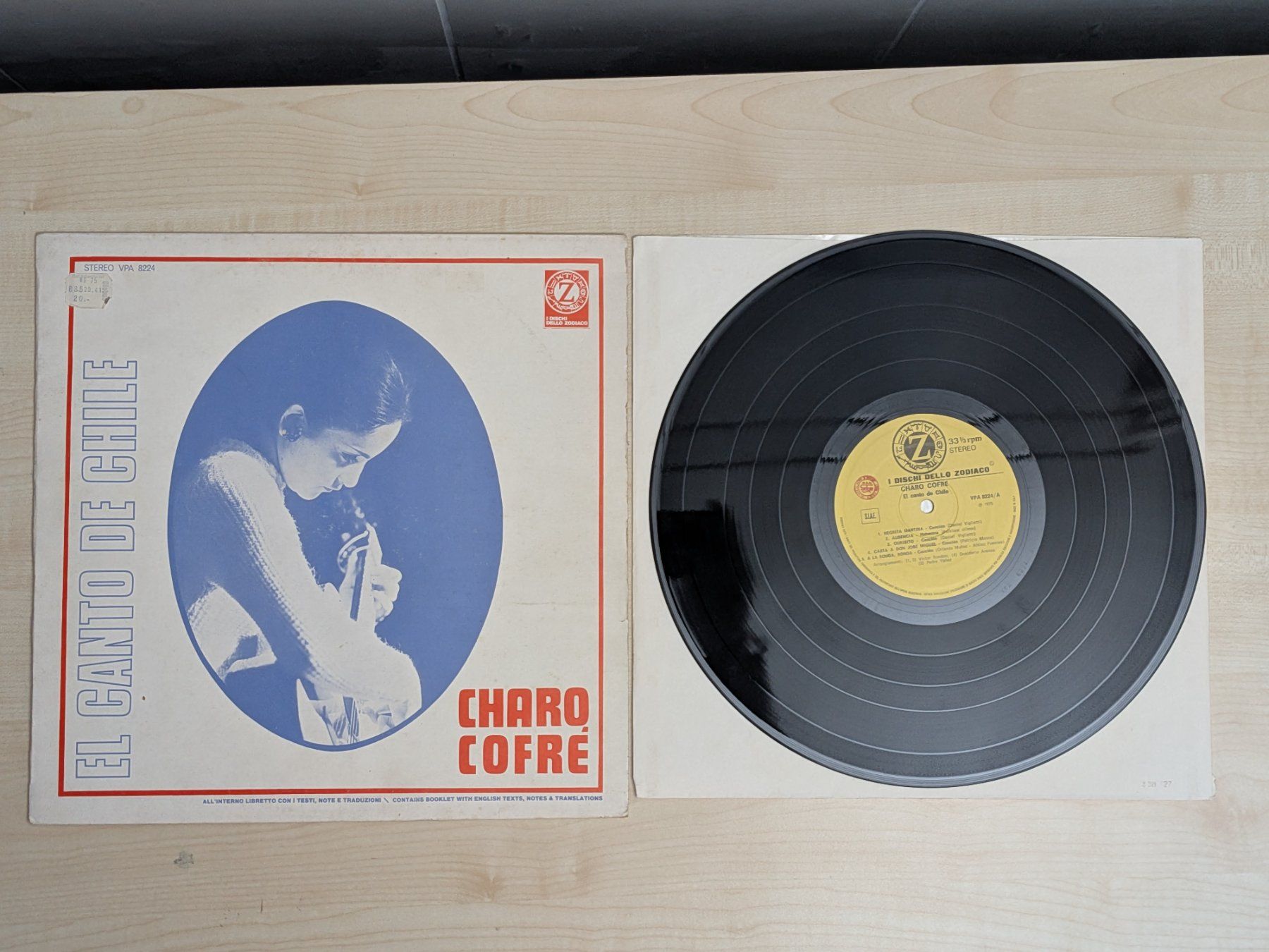 Dischi in vinile: Charo Cofre - El canto de Chile – Usato da Wallisellen venduto da Yurito